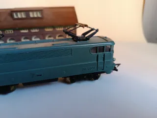 Maqueta tren H0: Locomotora y estación