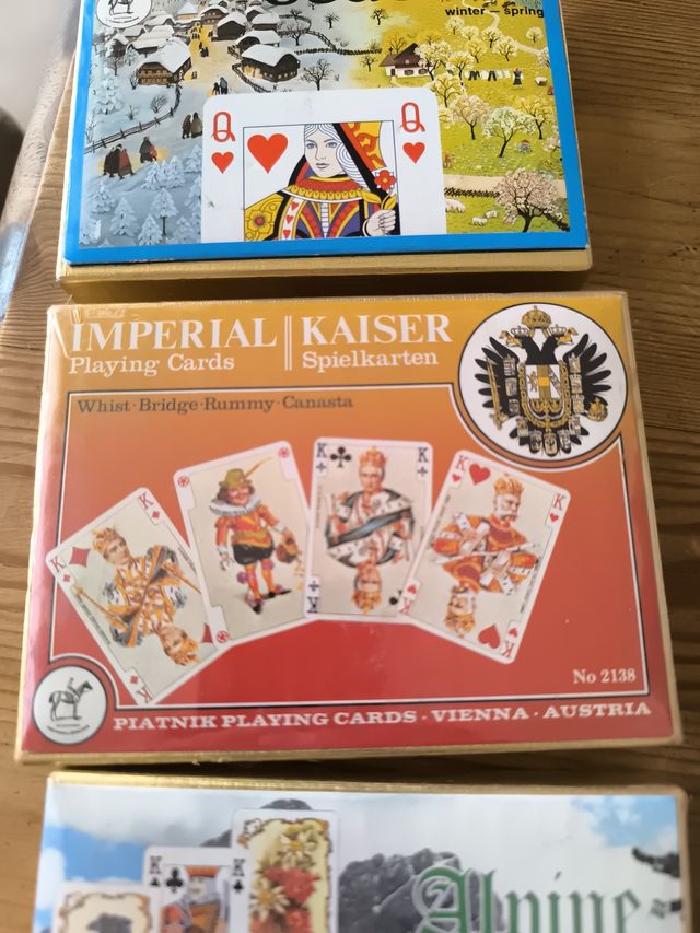 Carte da gioco Piatnik Vienna Austria