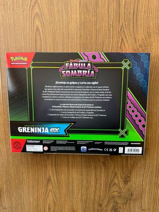 Caja Pokémon Fábulas Sombrías: Greninja EX