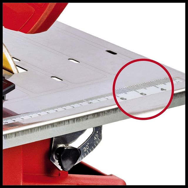 Einhell Cortadora de Azulejos 800 W tope de ángulo