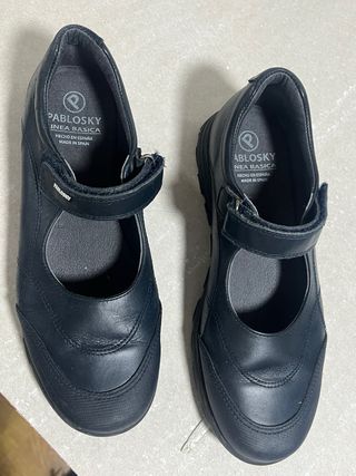 Zapatos Pablosky niña talla 39 negros