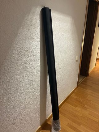 Estor enrollable PVC negro