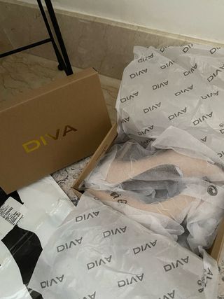 Décolleté Diva Beige Tg. 38 Nuove