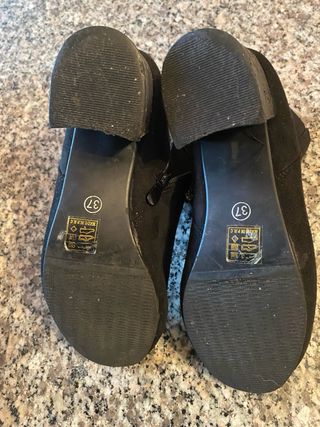 Stivaletti neri donna