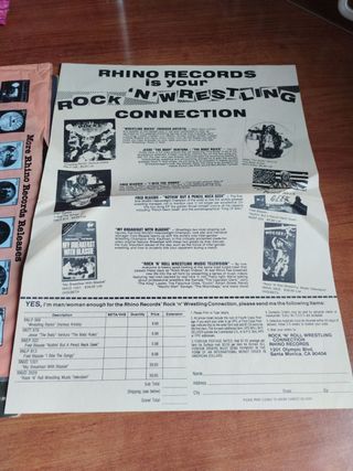 Vinilo Wrestling Rocks - Rock & Roll Profesional