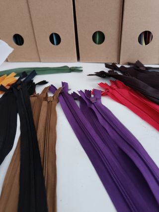 23 Cremalleras Nuevas Varios Colores