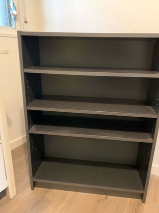 Estantería Librería Gris Madera