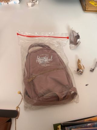 Herschel Bandolera Mini Rosa