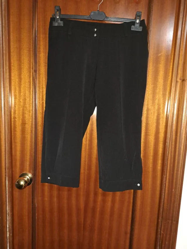Pantalón Pirata Negro