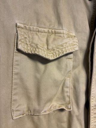 Chaqueta Cortefiel tres cuartos beige