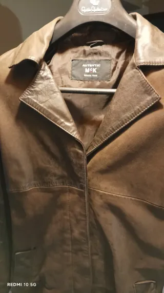 Gabardina Pele Castanha Tamanho M