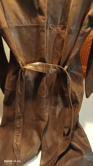 Gabardina Pele Castanha Tamanho M