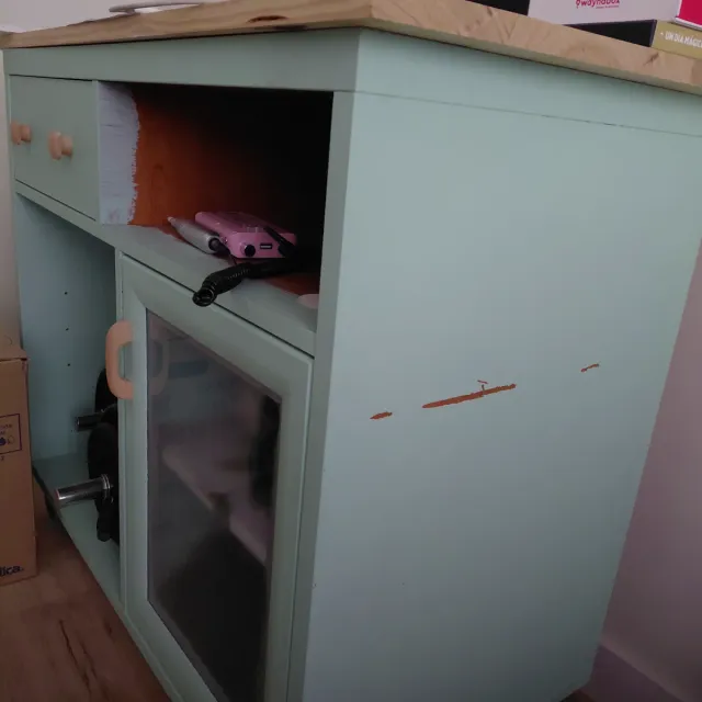 Mueble restaurado madera. Escucho ofertas!