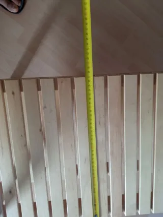 Estantería de madera 2 niveles