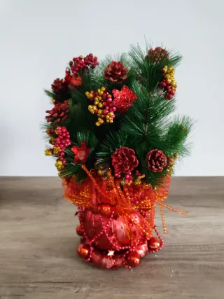 Mini Albero di Natale Decorato