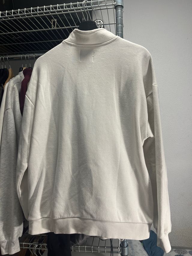 Sudadera Bershka cremallera cuello M