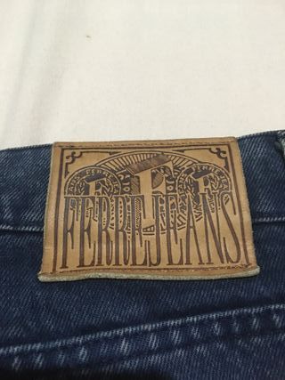 Jeans Ferre Unisex Vintage Blu