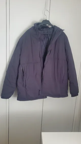 Chaqueta de hombre azul mate