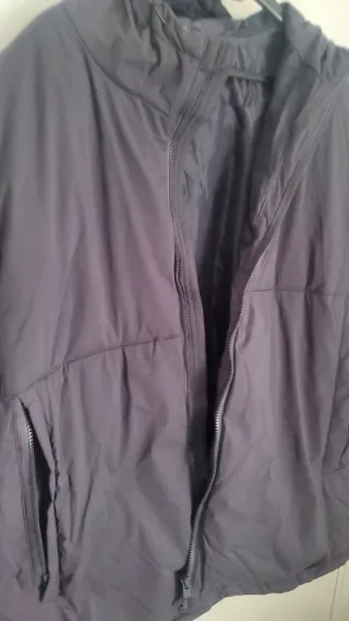 Chaqueta de hombre azul mate