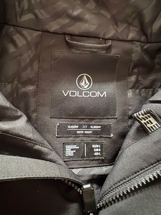 Abrigo Volcom Talla L Negro
