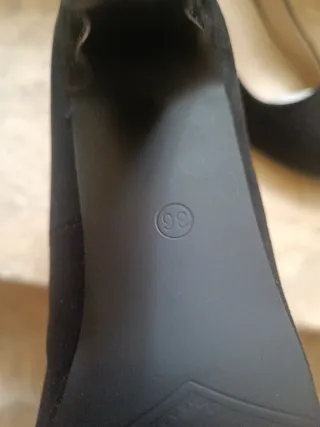 Zapatos tacón ante Zara Talla 36