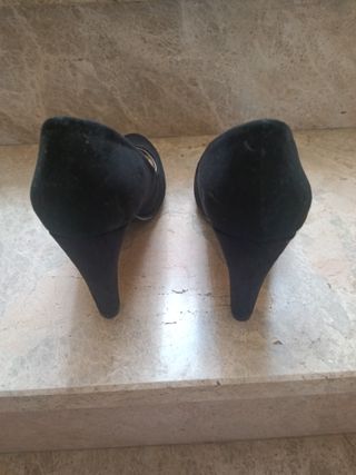 Zapatos tacón ante Zara Talla 36