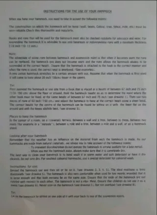 Hamaca artesana doble