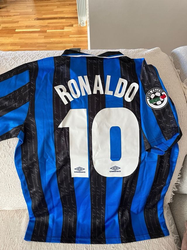 Camiseta Inter Milán Ronaldo Umbro Talla XL