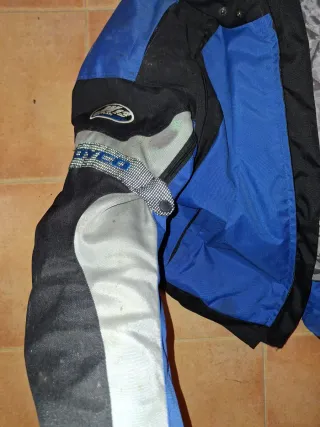 Chaqueta Moto Racing SCOYCO Azul Negra