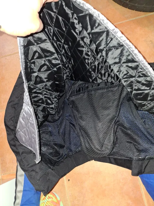 Chaqueta Moto Racing SCOYCO Azul Negra