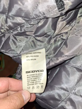 Chaqueta Moto Racing SCOYCO Azul Negra