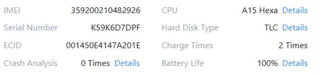 iPhone SE 2022 64GB Batería 100%