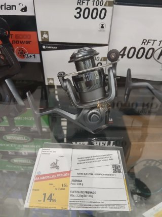 Carrete de pesca