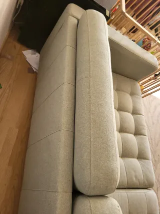 Sofá 3 plazas + reposapiés Ikea Landskrona