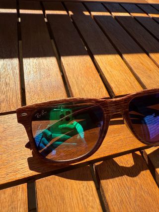 Gafas de sol tipo Ray-Ban espejo