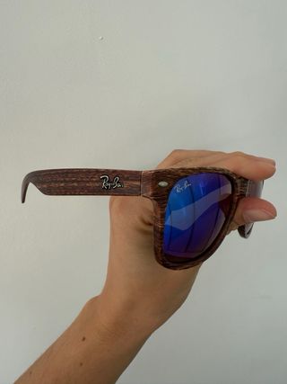 Gafas de sol tipo Ray-Ban espejo