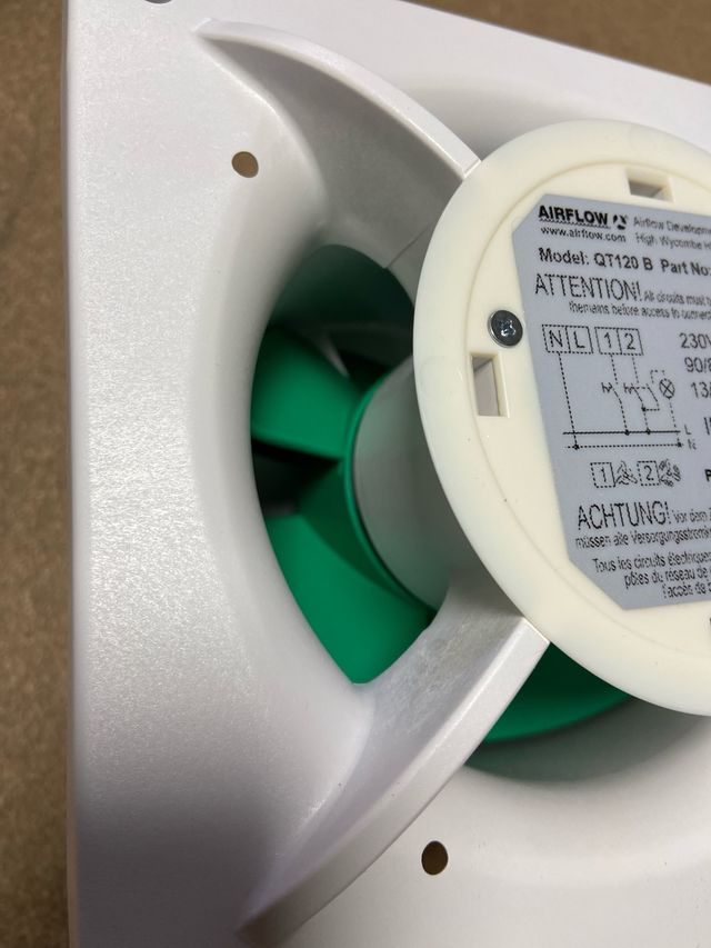 Airflow QT120B Extractor Baño