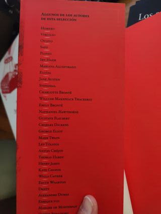 Guía literaria del amor