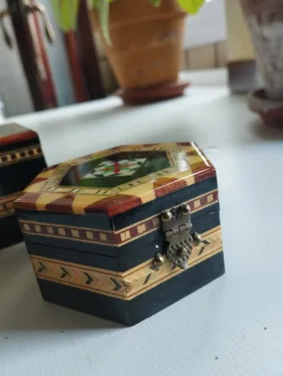 Cajas de madera decoradas