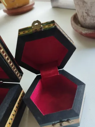 Cajas de madera decoradas