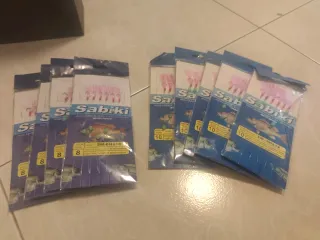 9 Paquetes de Sabiki para Pesca
