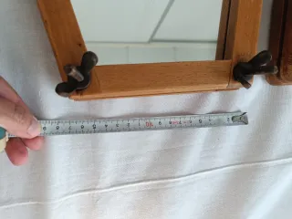 Dos espejos en tensores de raquetas vintage