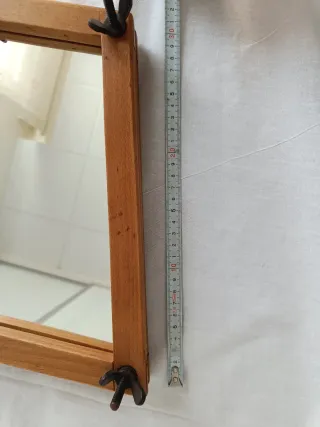 Dos espejos en tensores de raquetas vintage