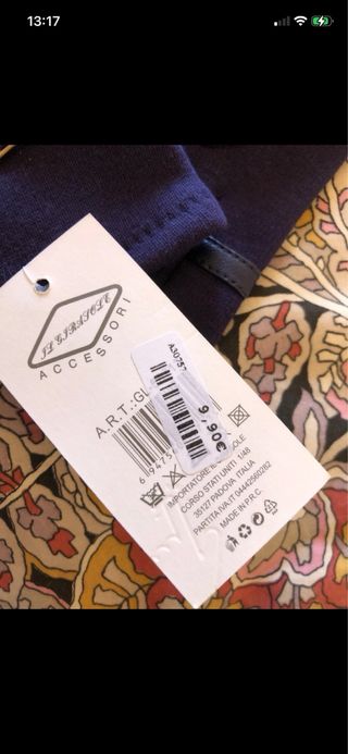 Guanti donna IL GIRASOLE blu