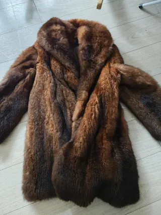 Pelliccia marrone di opossum