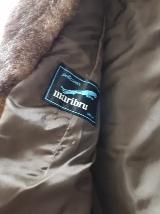 Pelliccia marrone di opossum