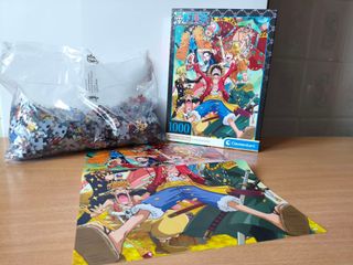 Puzzle One Piece Tripulación 1000 piezas + Poster