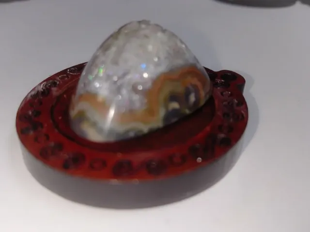 Amuleto Colgante Mineral Multicolor