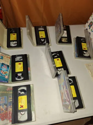 Lote 8 Películas Disney VHS