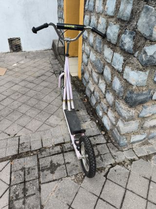 Bicicleta Patinete Rosa